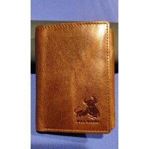 New Leather Trifold Wallets For Men with ID and RFID Blocking